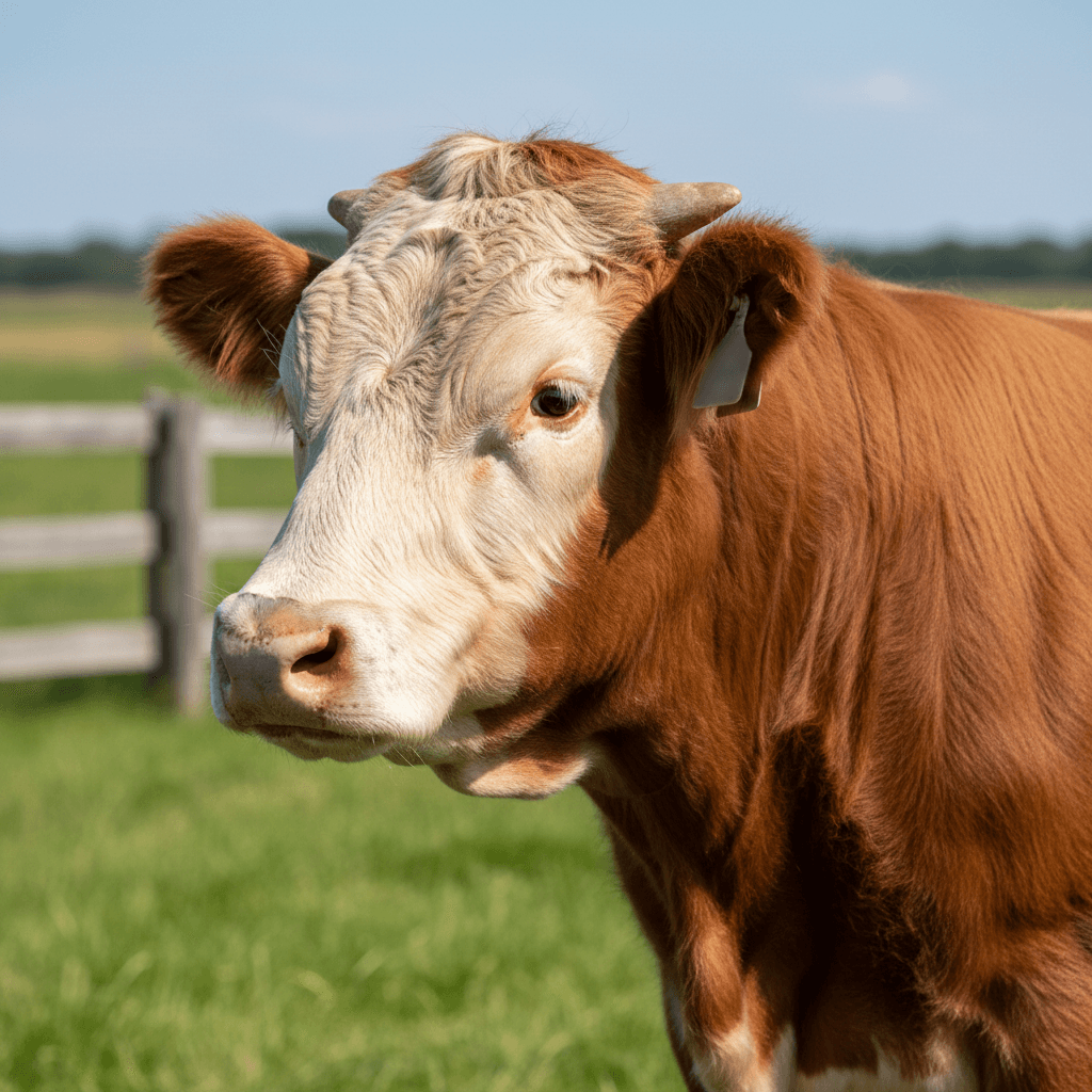 Thermal image of cattle showing heat patterns